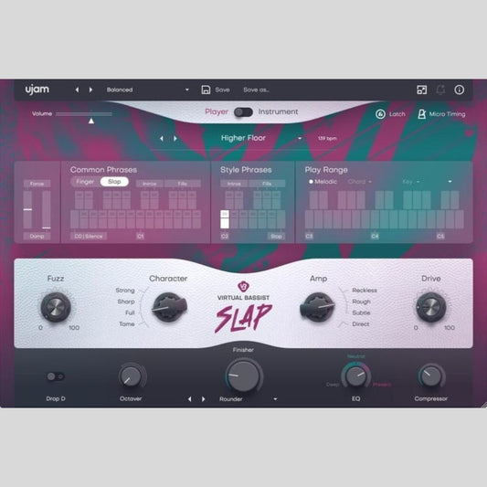 UJAM SLAP Audio Plug-in Audio Plug-in Audio Plug-in