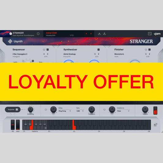 UJAM STRANGER Loyalty Offer Audio Plug-in Audio Plug-in Audio Plug-in