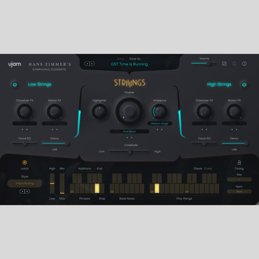 UJAM STRIIIINGS Audio Plug-in Audio Plug-in Audio Plug-in