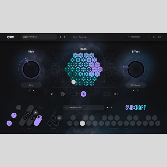 UJAM SUBCRAFT Audio Plug-in Audio Plug-in Audio Plug-in