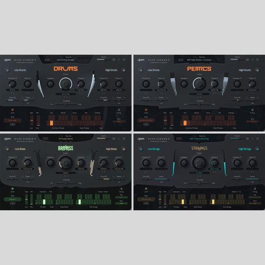UJAM Symphonic Elements Bundle Audio Plug-in Orchestral Instrument Plug-in