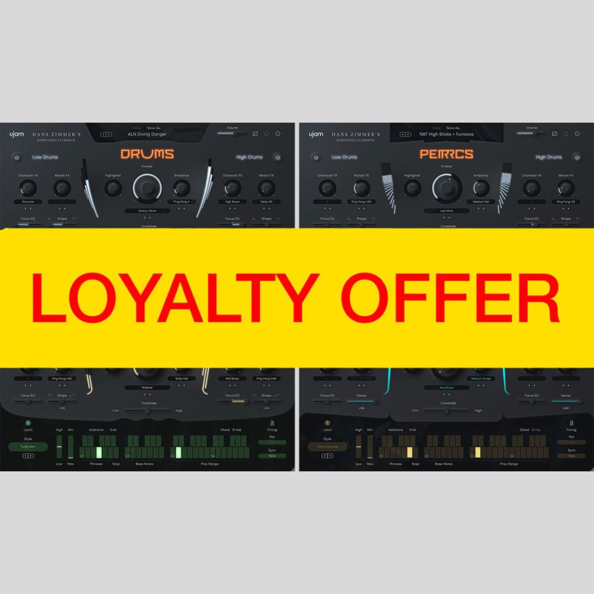 UJAM Symphonic Elements Bundle Loyalty Offer Plug-in Bundle Audio Plug-in Orchestral Instrument Plug-in