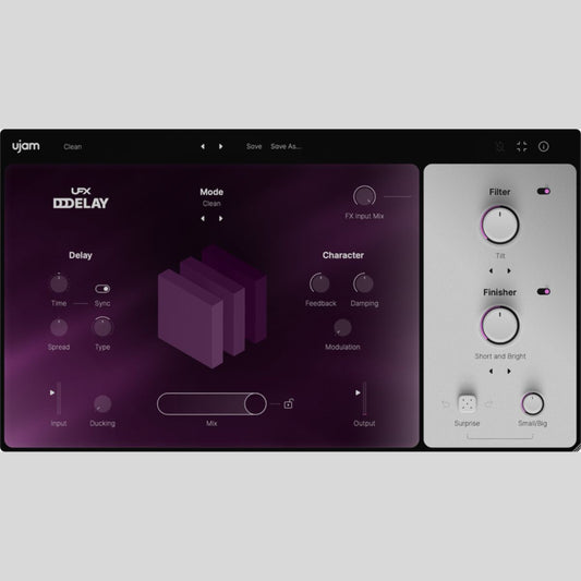 UJAM UFX DELAY Plug-in Audio Plug-in Audio Plug-in