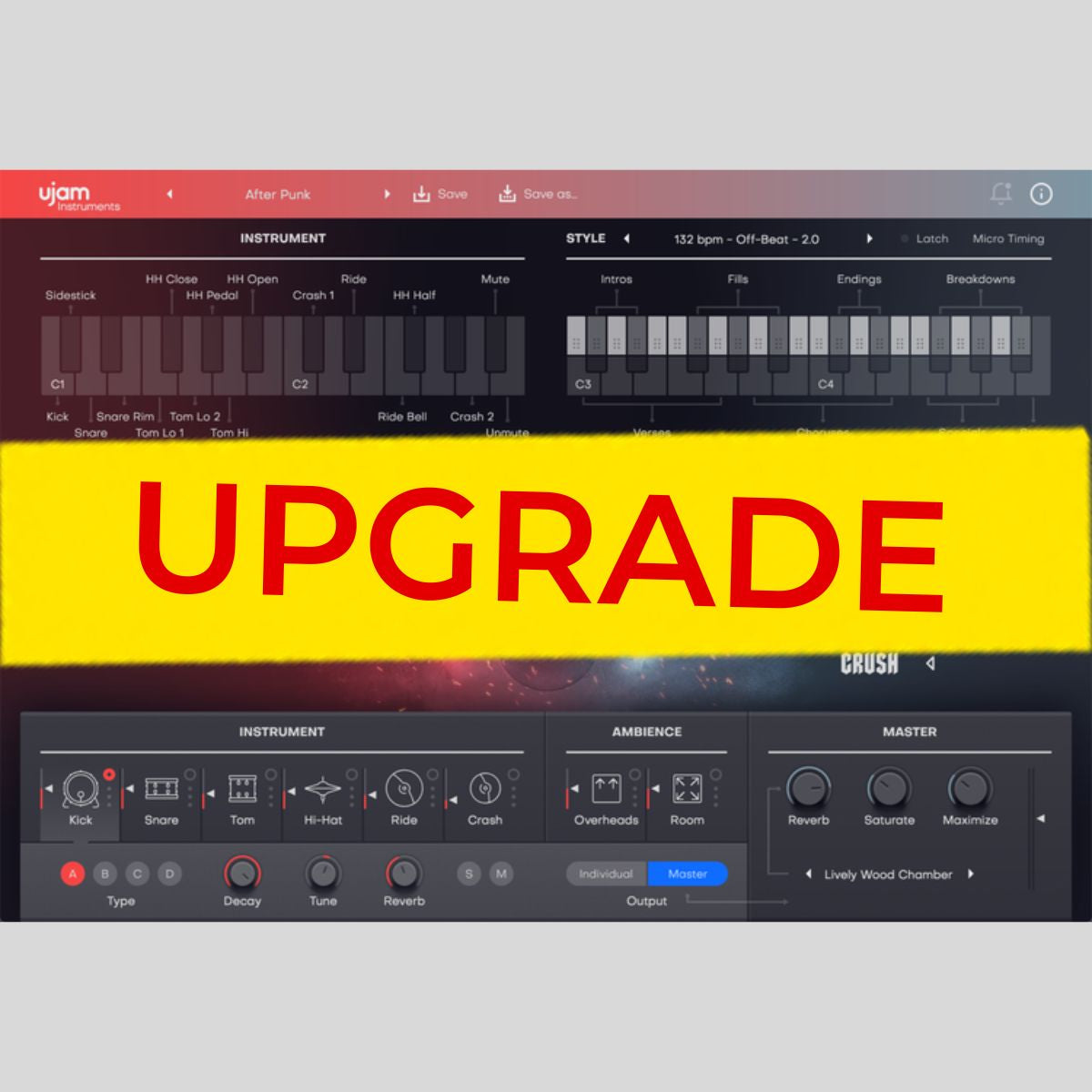 UJAM Upgrade HEAVY 2 Audio Plug-in Audio Plug-in Audio Plug-in