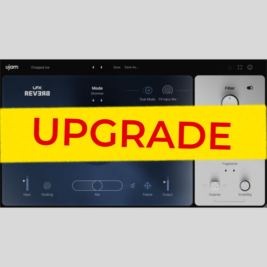 UJAM Upgrade REVERB 2 Plug-in Audio Plug-in Audio Plug-in