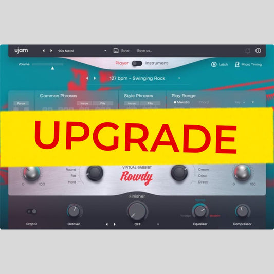 UJAM Upgrade ROWDY 2 Audio Plug-in Audio Plug-in Audio Plug-in