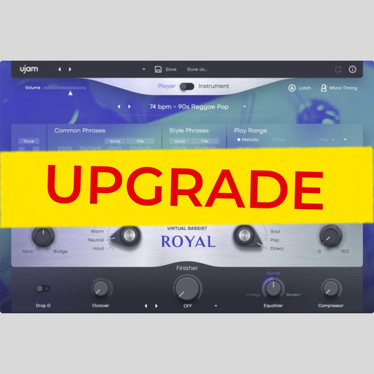 UJAM Upgrade ROYAL 2 Audio Plug-in Audio Plug-in Audio Plug-in