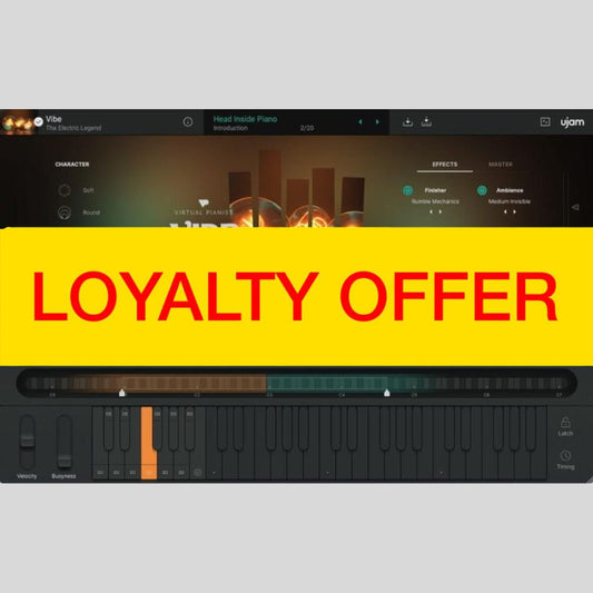 UJAM VIBE Loyalty Offer Audio Plug-in Audio Plug-in Audio Plug-in