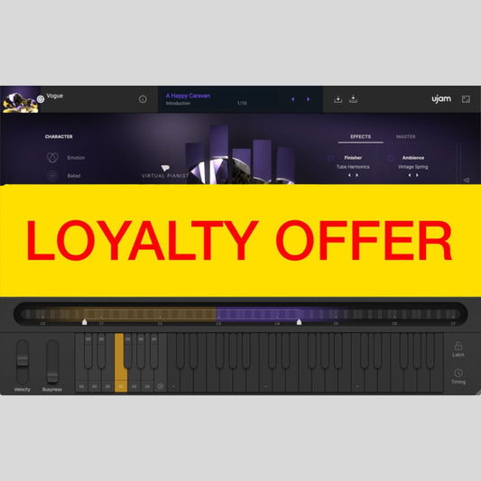 UJAM VOGUE Loyalty Offer Audio Plug-in Audio Plug-in Audio Plug-in