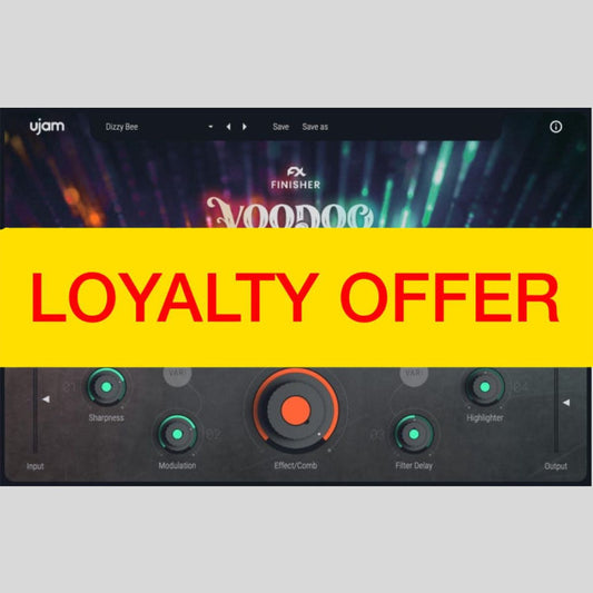 UJAM VOODOO Loyalty Offer Audio Plug-in Audio Plug-in Audio Plug-in