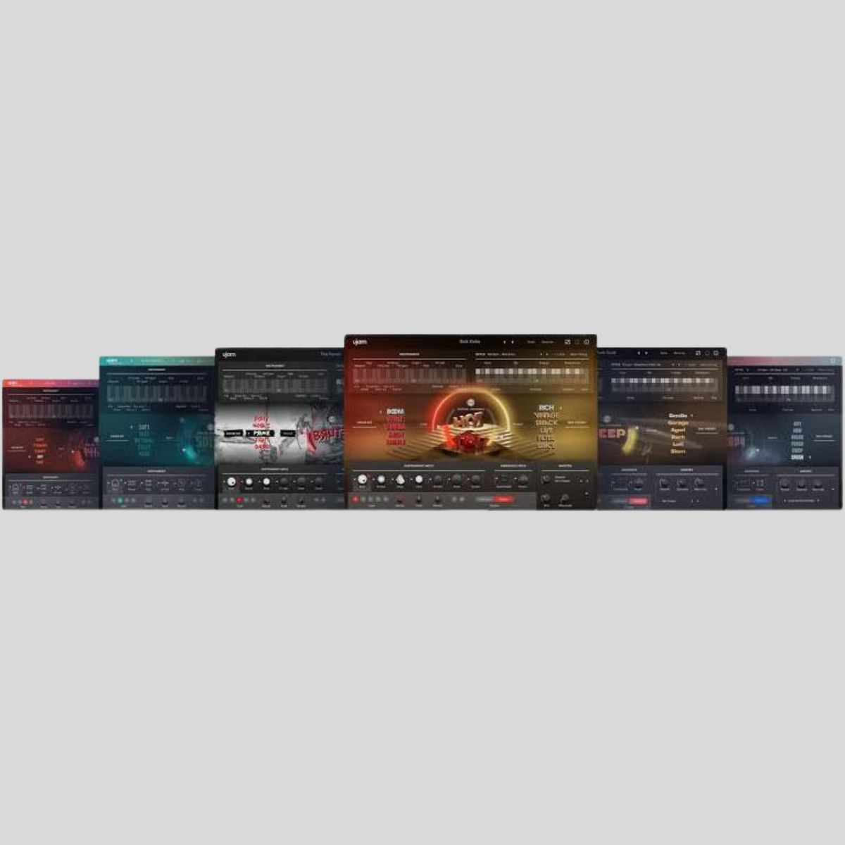 UJAM Virtual Drummer Bundle Drum Instrument Plug-in Virtual Drum Instrument Plug-in