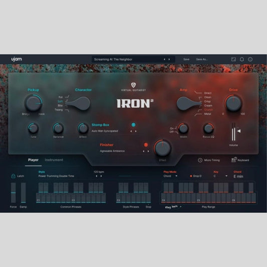 UJAM Upgrade IRON 2 Audio Plug-in Audio Plug-in Audio Plug-in