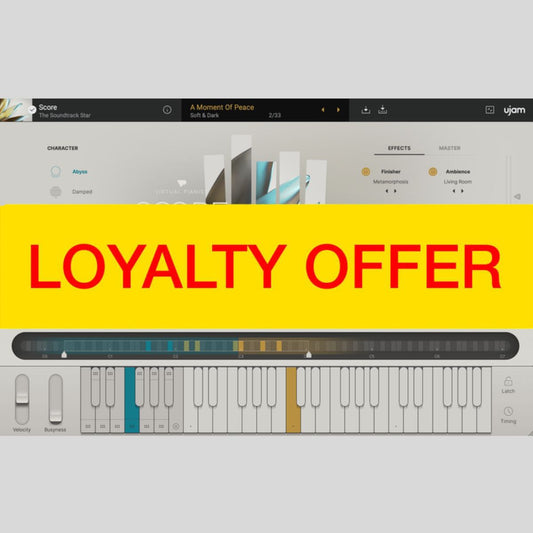 UJAM SCORE Loyalty Offer Audio Plug-in Audio Plug-in Audio Plug-in