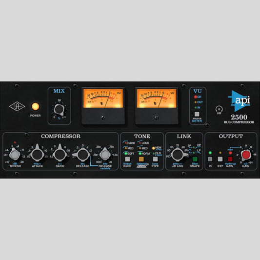 Universal Audio API 2500 Bus Compressor UAD Plug-in