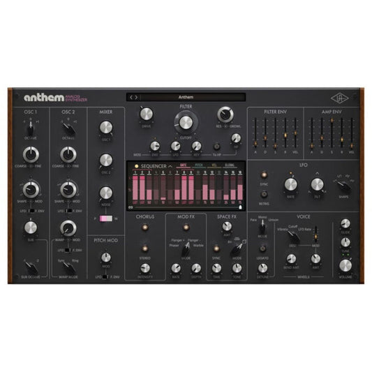 Universal Audio Anthem Virtual Analog Synthesizer