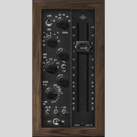 Universal Audio Helios Type 69 Preamp & EQ Collection UAD Plug-in