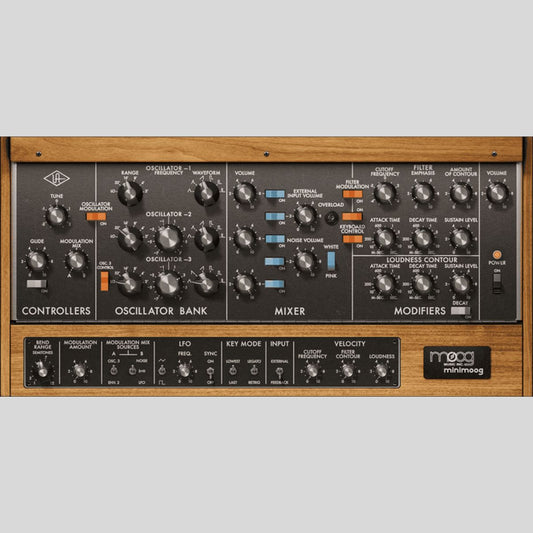 Universal Audio Moog Minimoog Plug-in