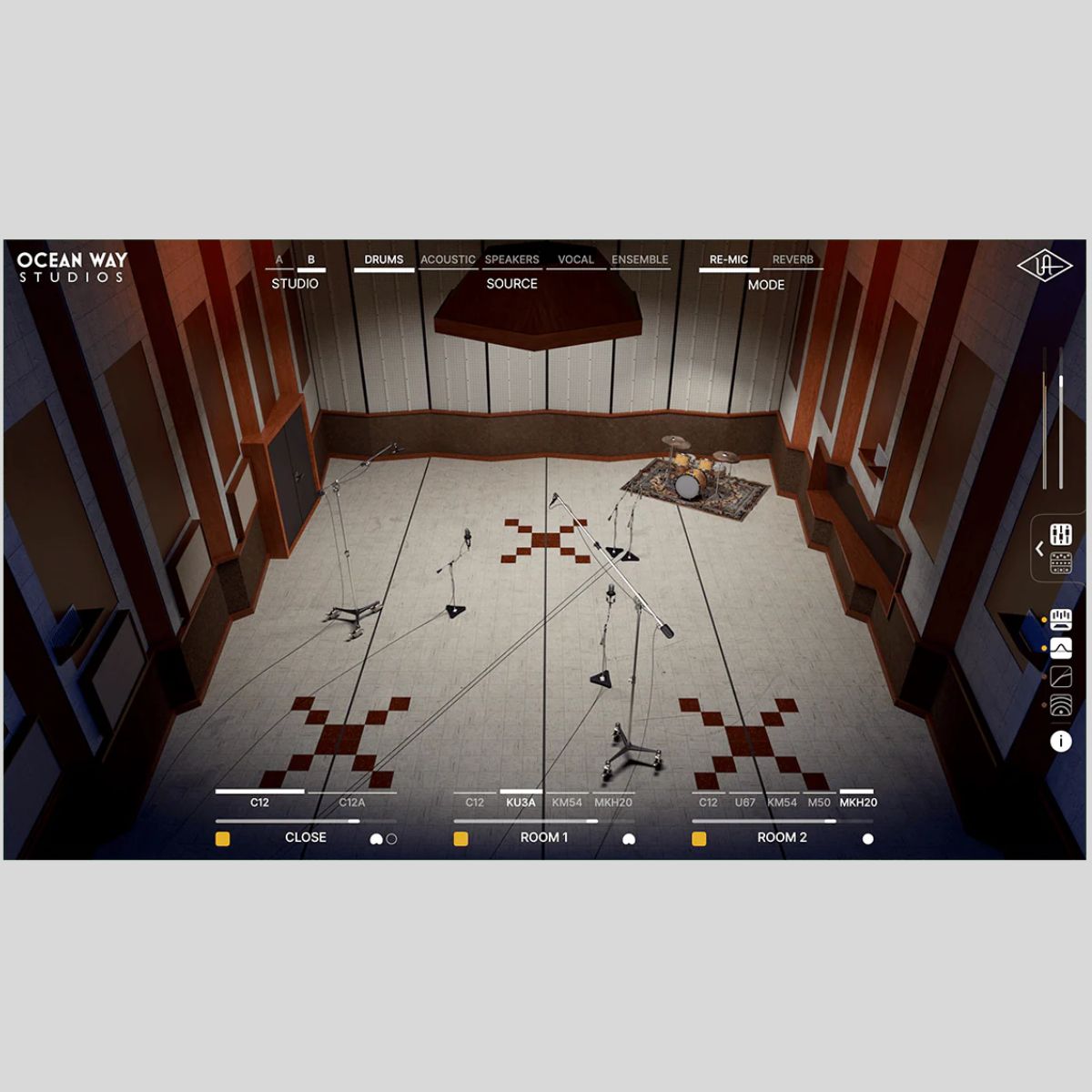 Universal Audio Ocean Way Studios Deluxe Reverb Plug-in – Wavy Pro Audio