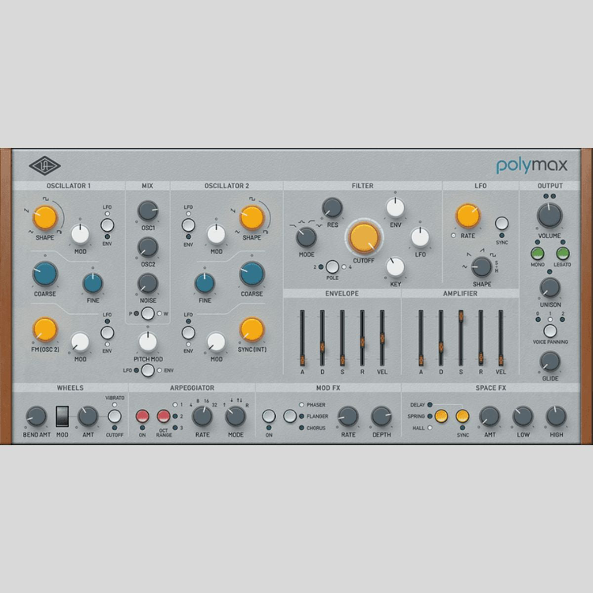 Universal Audio PolyMAX Synth Plug-in