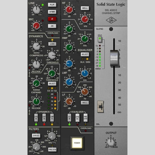 Universal Audio SSL 4000 E Channel Strip UAD Plug-in