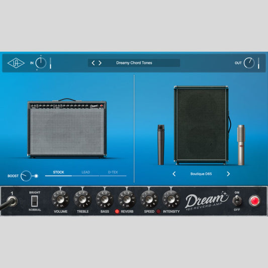 Universal Audio UAD Dream '65 Reverb Amplifier Plug-in