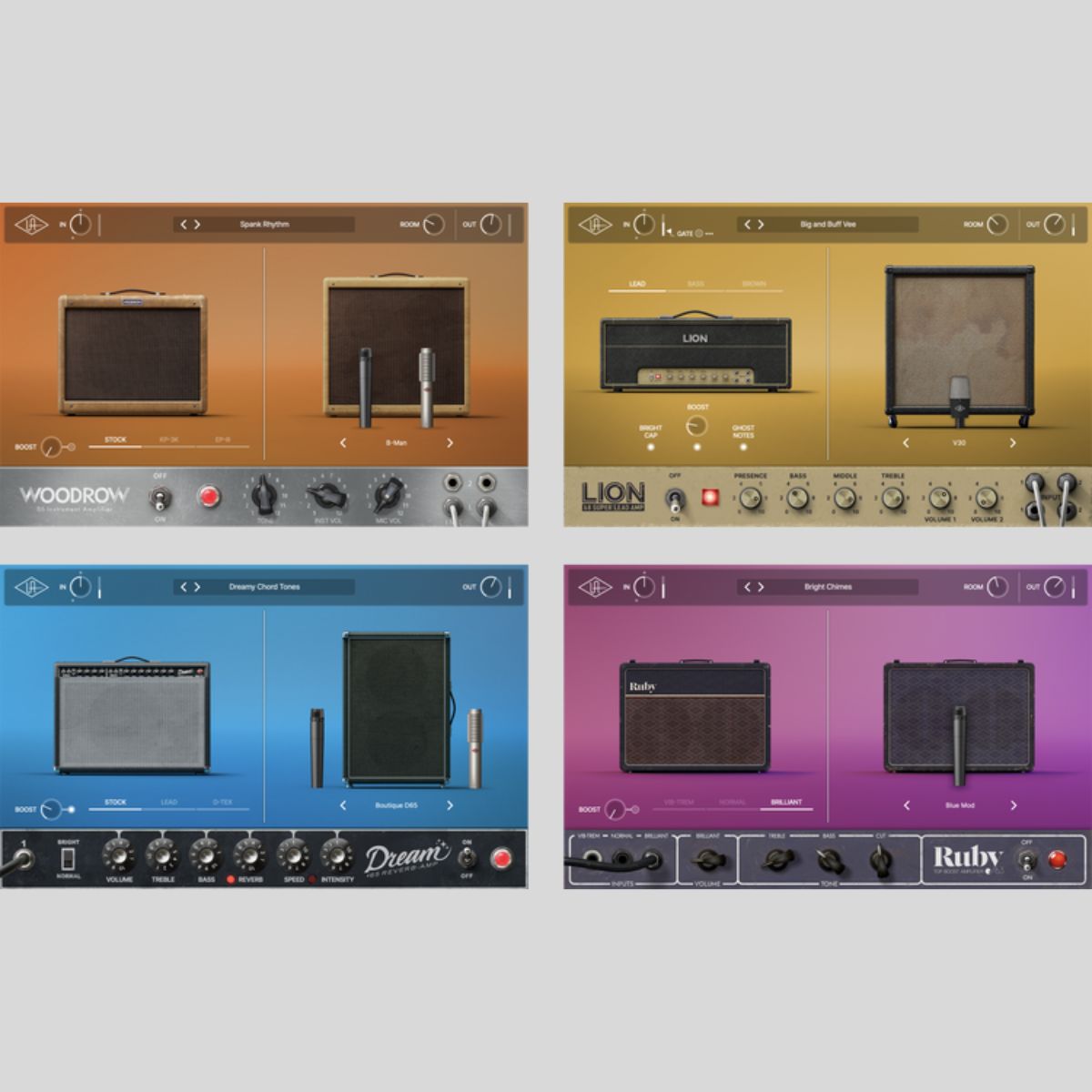 Universal Audio UAD Guitar Amp Plug-in Bundle 2 – Wavy Pro Audio