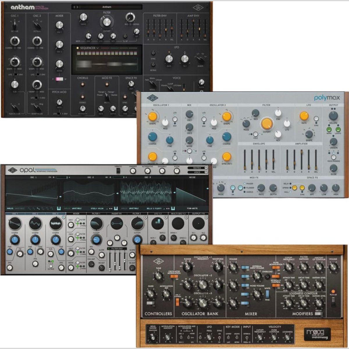 Universal Audio UAD Synth Plugin Collection