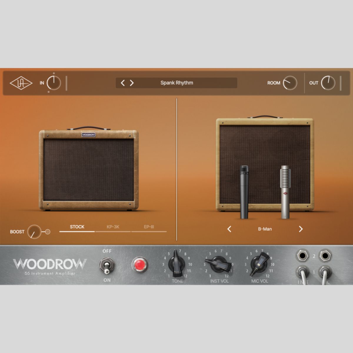 Universal Audio UAD Woodrow '55 Instrument Amplifier Plug-in