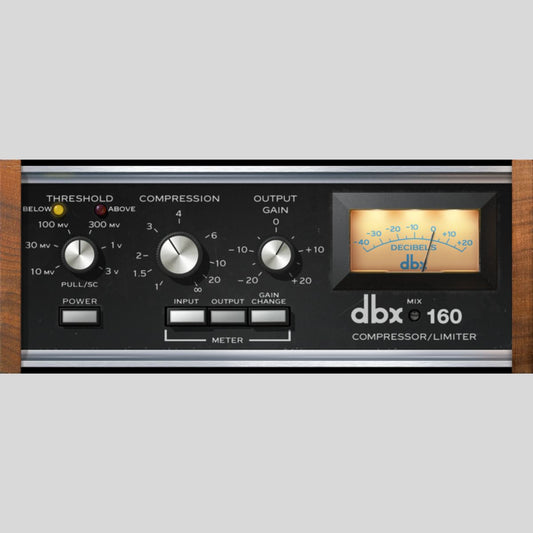 Universal Audio UAD dbx 160 Compressor/Limiter Plug-in