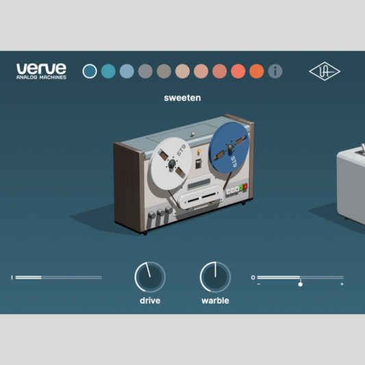 Universal Audio Verve Analog Machines UAD Plug-in Collection