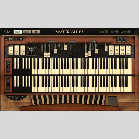 Universal Audio Waterfall B3 Organ Virtual Instrument Plug-in