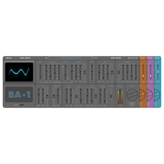 Baby Audio BA-1 Virtual Analog Synthesizer Plug-in