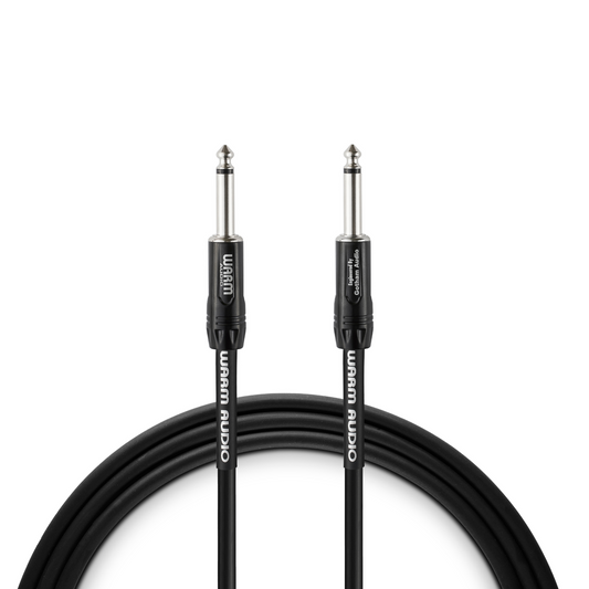 Warm Audio Pro-SPKR-3' Pro Silver TS to TS Speaker Cable - 3-foot Wavy Pro Audio