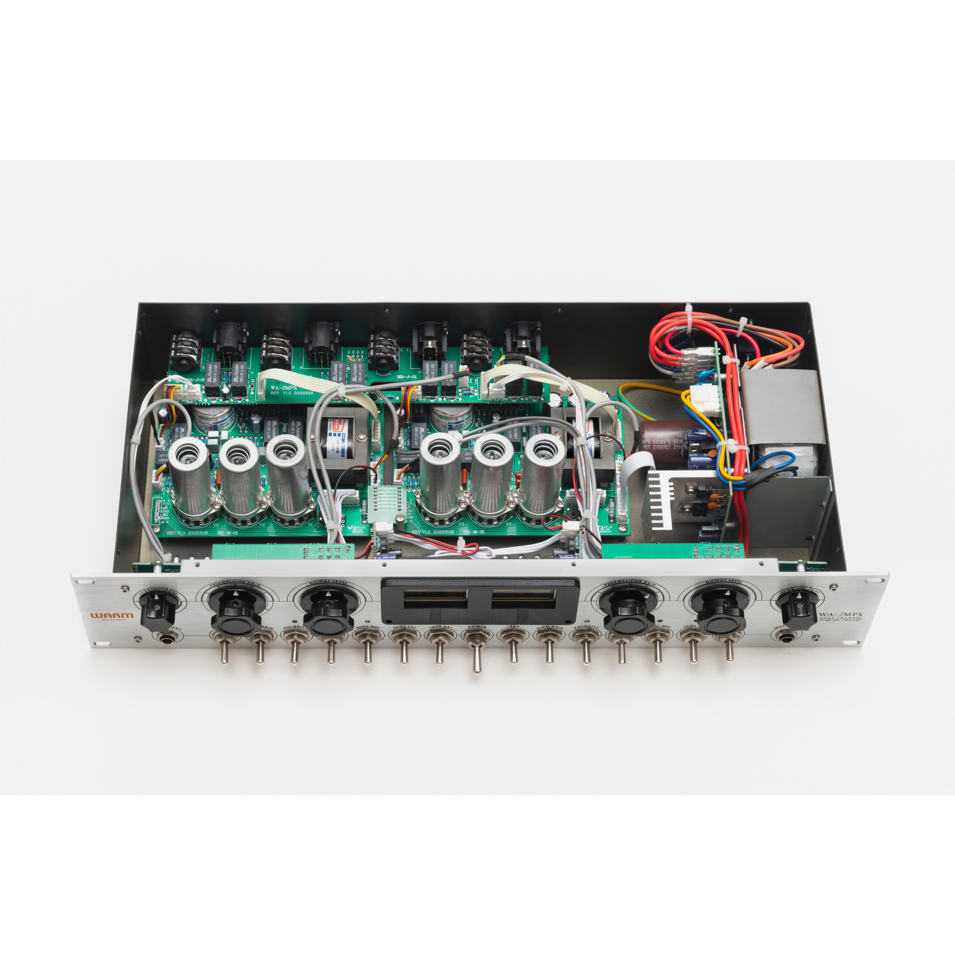 Warm Audio WA-2MPX 2-channel Tube Mic-Line-Instrument Preamp Warm Audio WA-2MPX 2-channel Tube Mic-Line-Instrument Preamp