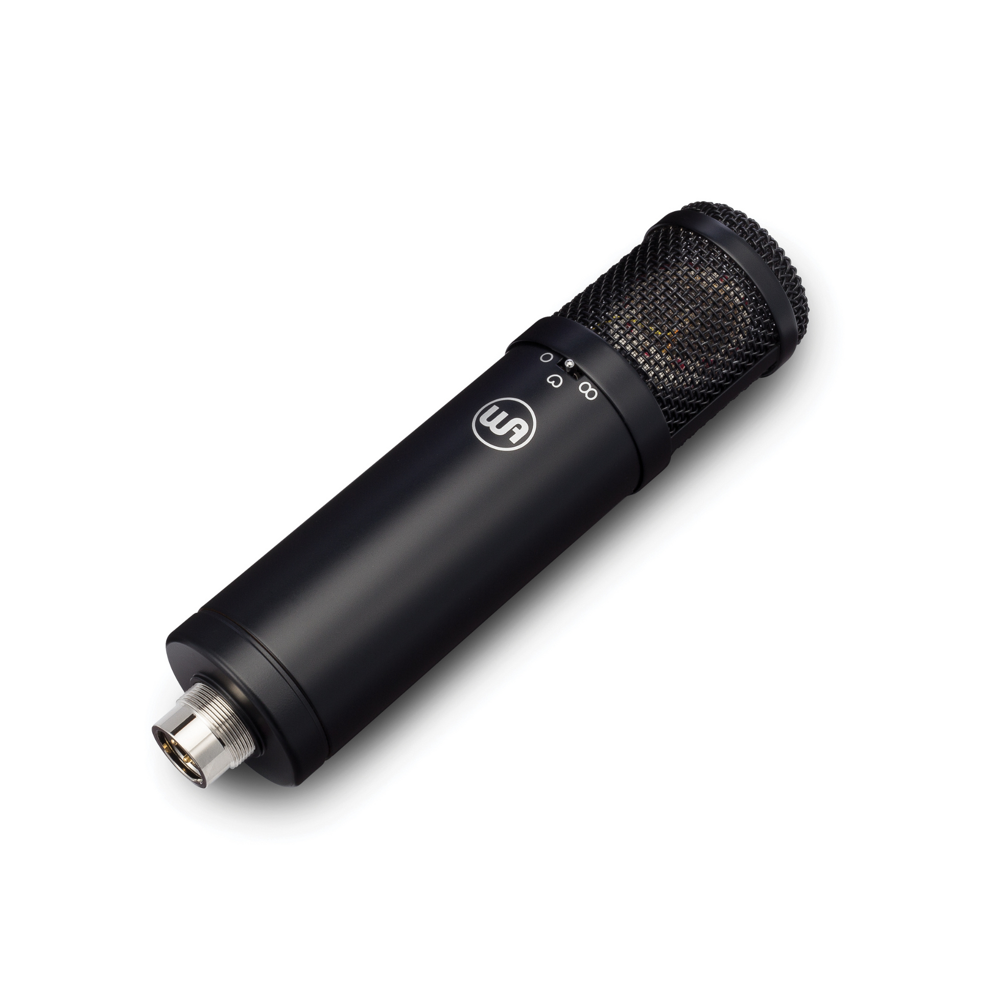 Warm Audio WA-47Jr Large-Diaphragm Condenser Microphone - Black Wavy Pro Audio