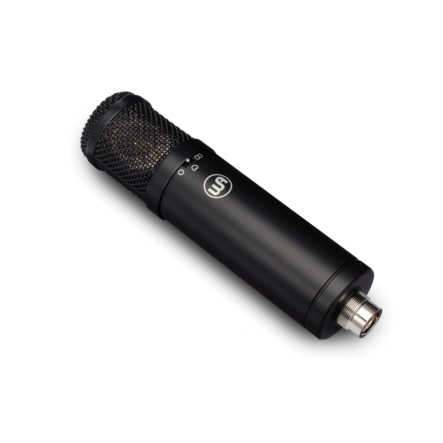 Warm Audio WA-47Jr Large-Diaphragm Condenser Microphone - Black Wavy Pro Audio