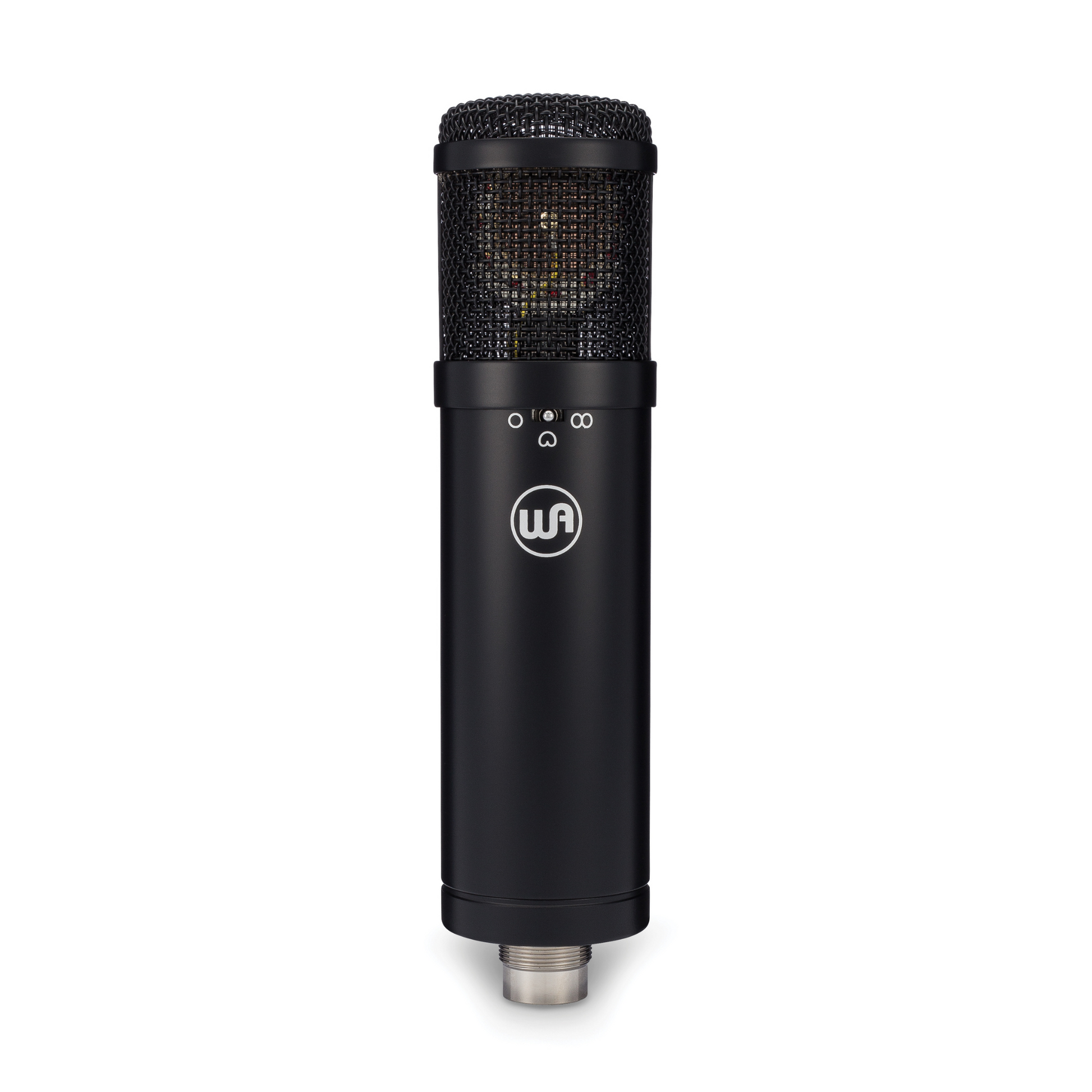 Warm Audio WA-47Jr Large-Diaphragm Condenser Microphone - Black Wavy Pro Audio