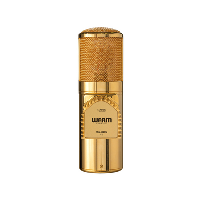 Warm Audio WA-8000 Large-diaphragm Tube Condenser Microphone - Limited-edition Gold Wavy Pro Audio