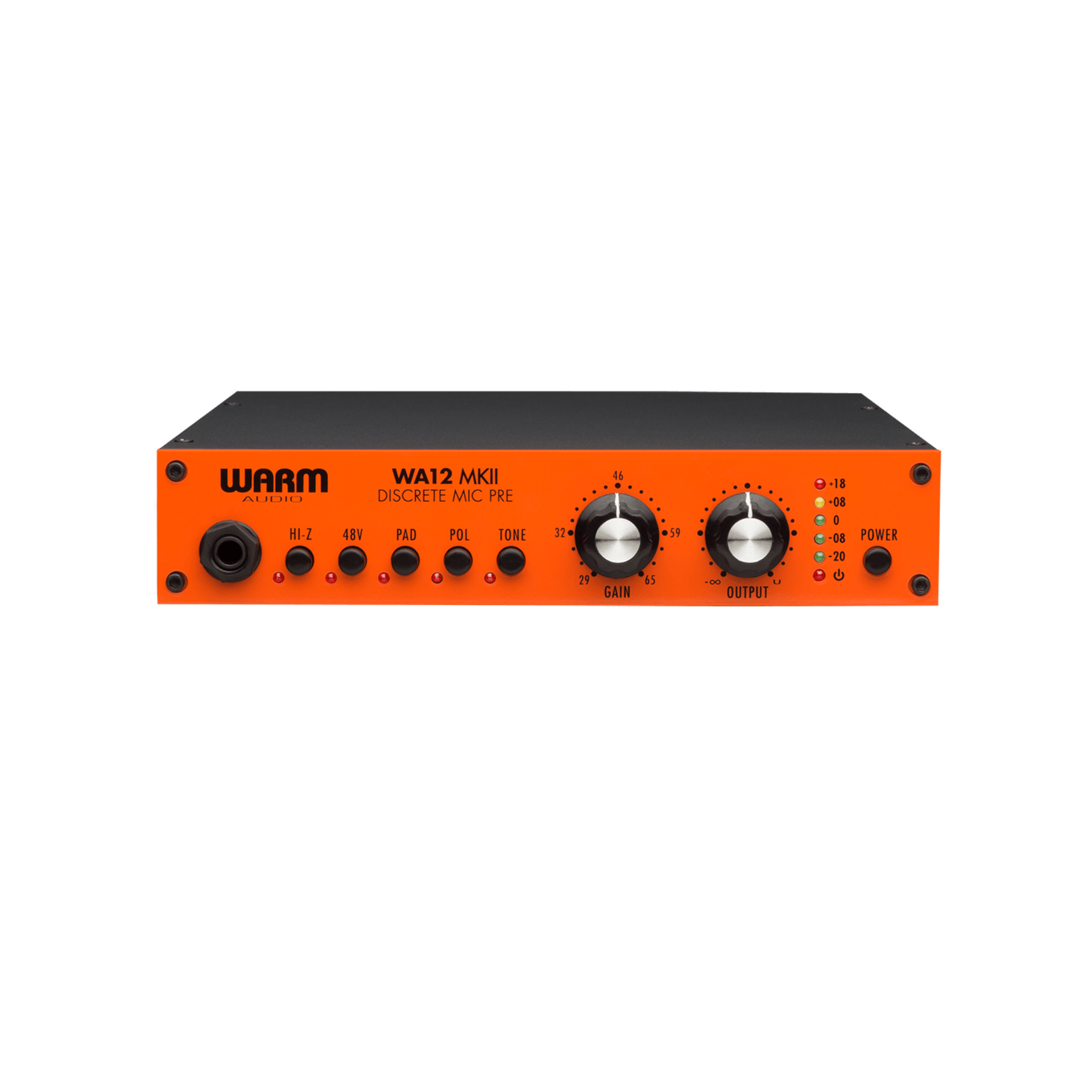 Warm Audio WA12 MKII Microphone Preamp - Orange – Wavy Pro Audio