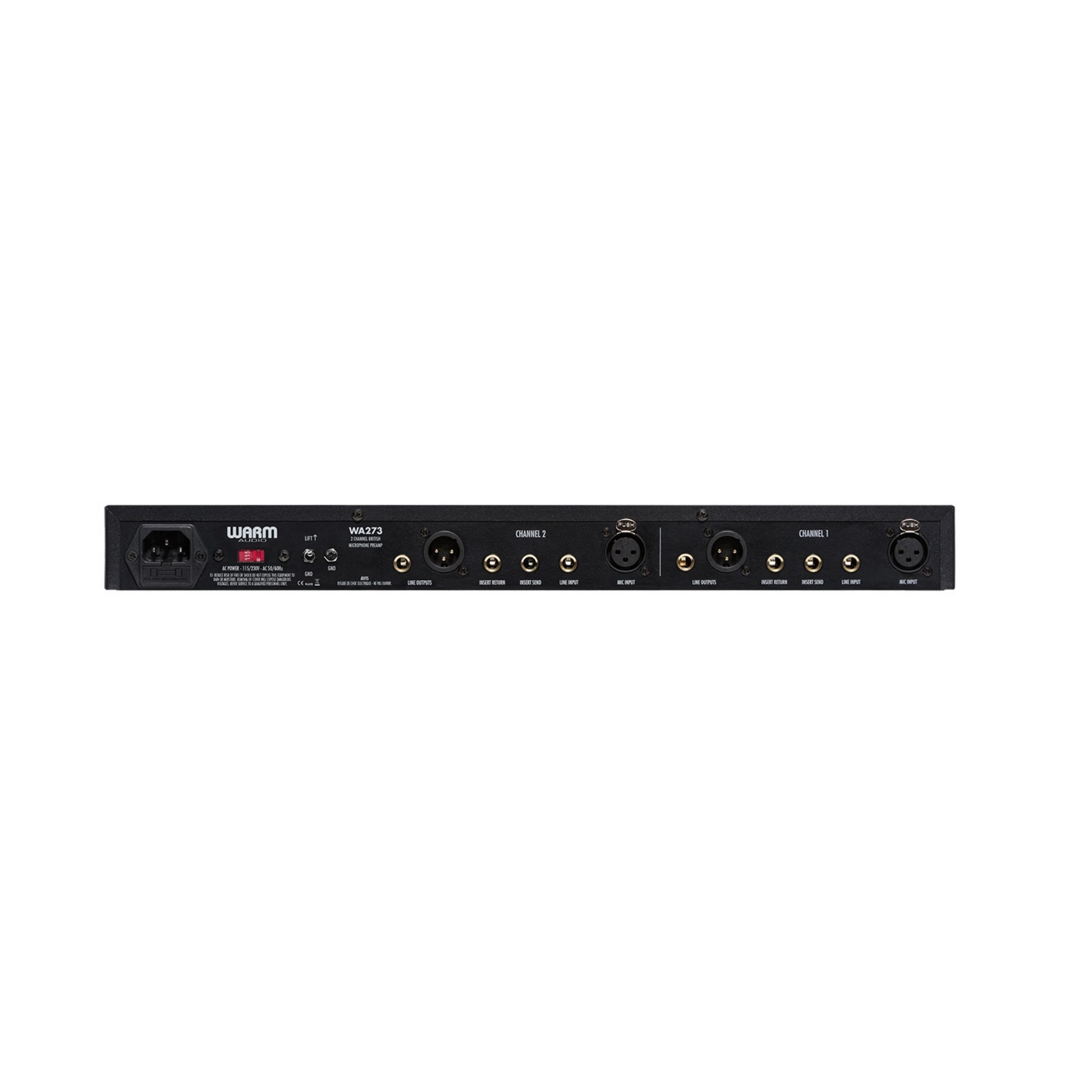 Warm Audio WA273 2-channel Microphone Preamp Wavy Pro Audio