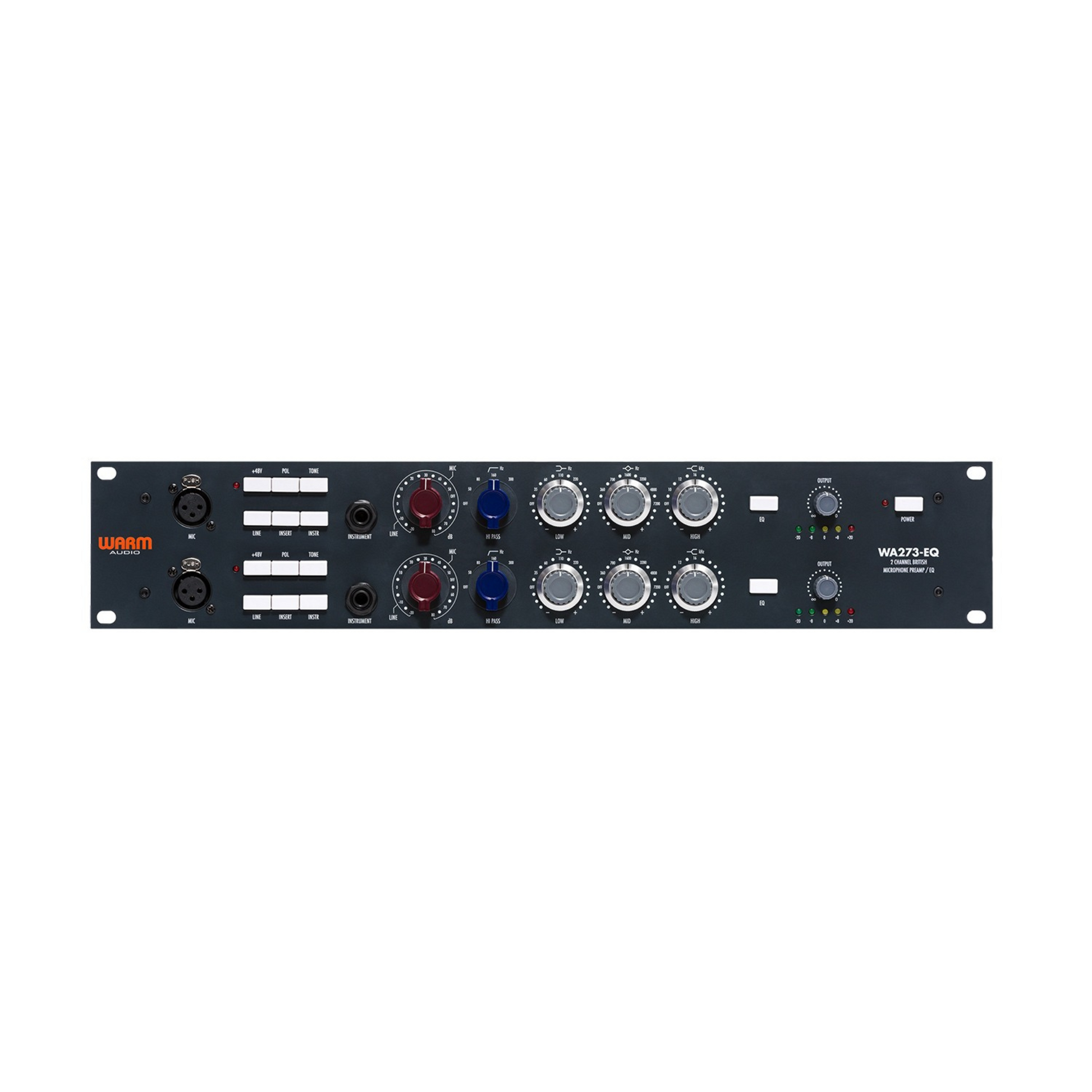 Warm Audio WA273-EQ 2-channel Microphone Preamp EQ Wavy Pro Audio