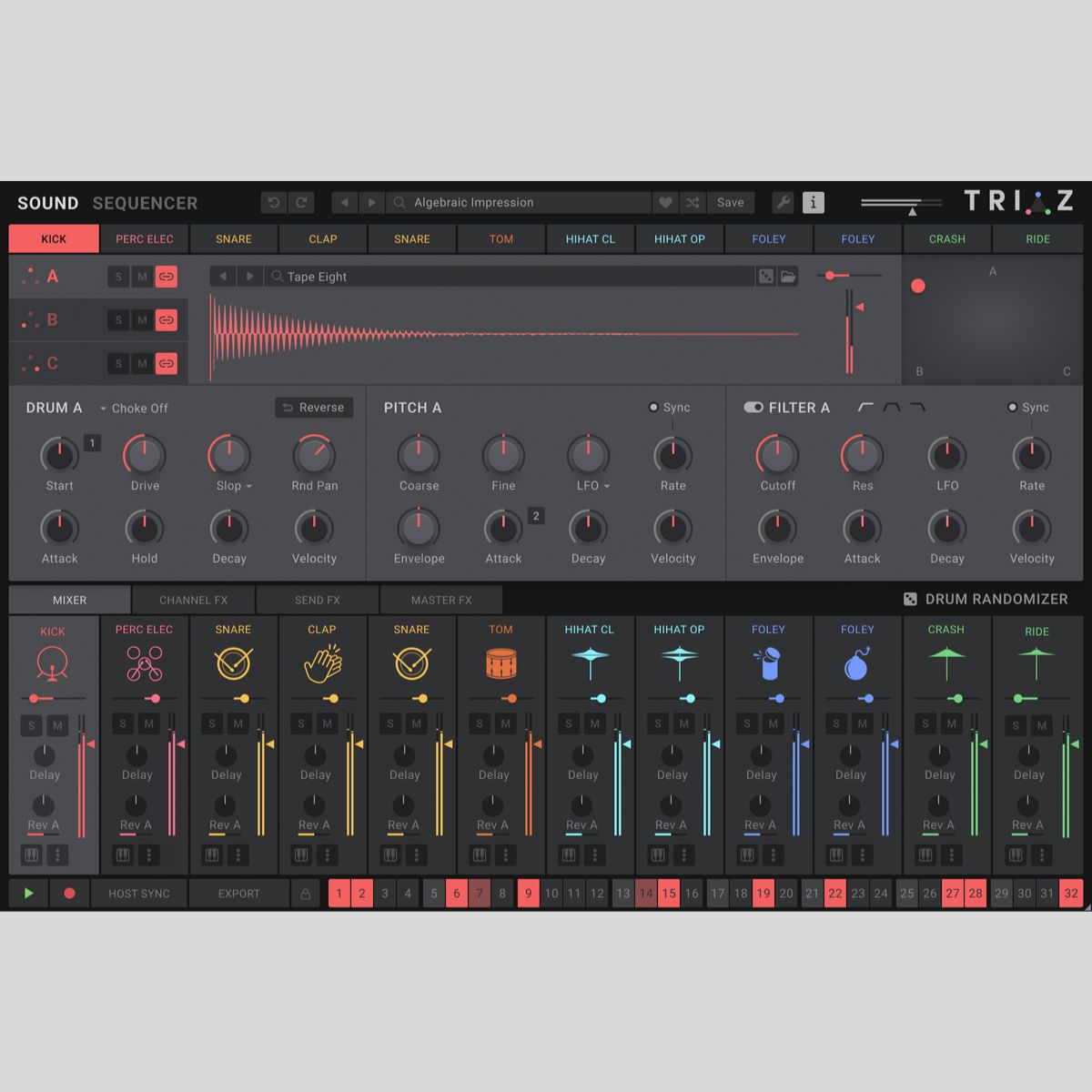 Wave Alchemy Triaz Audio Plug-in