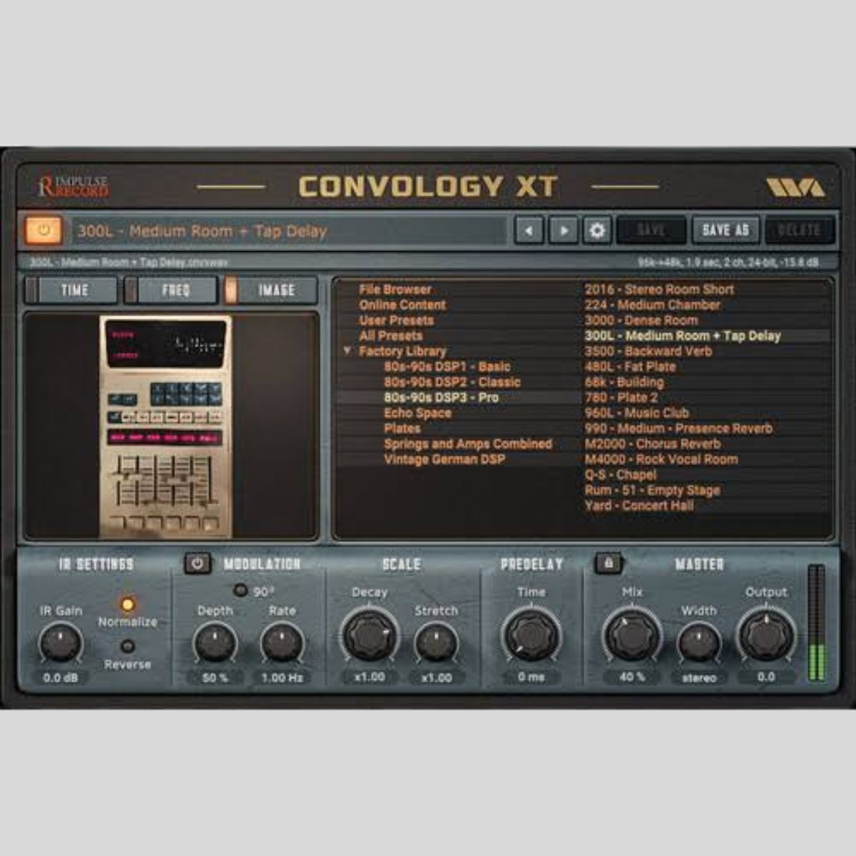 Wave Arts ConvologyXT Complete Audio Plug-in