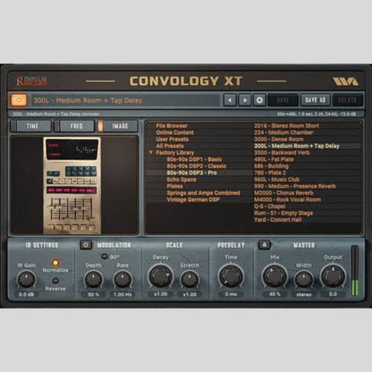Wave Arts ConvologyXT Complete Audio Plug-in