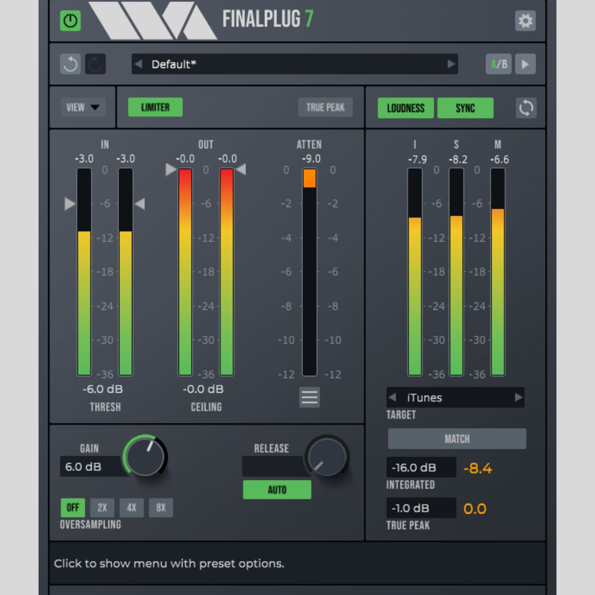 Wave Arts FinalPlug 7 Peak Limiter Plug-in