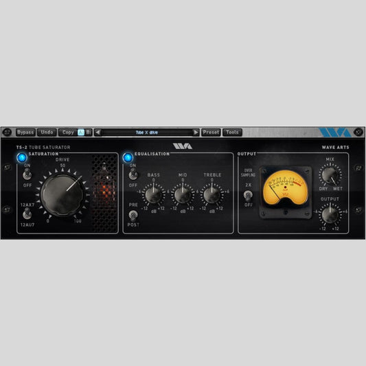 Wave Arts Tube Saturator 2 Tube Saturation Plug-in