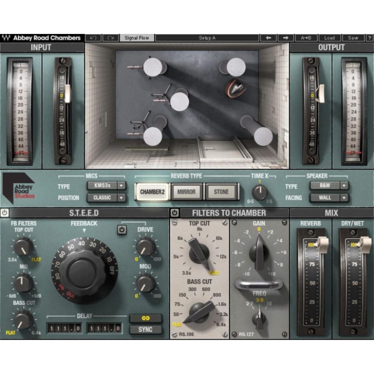 Waves Abbey Road Chambers Reverb Plug-in Wavy Pro Audio