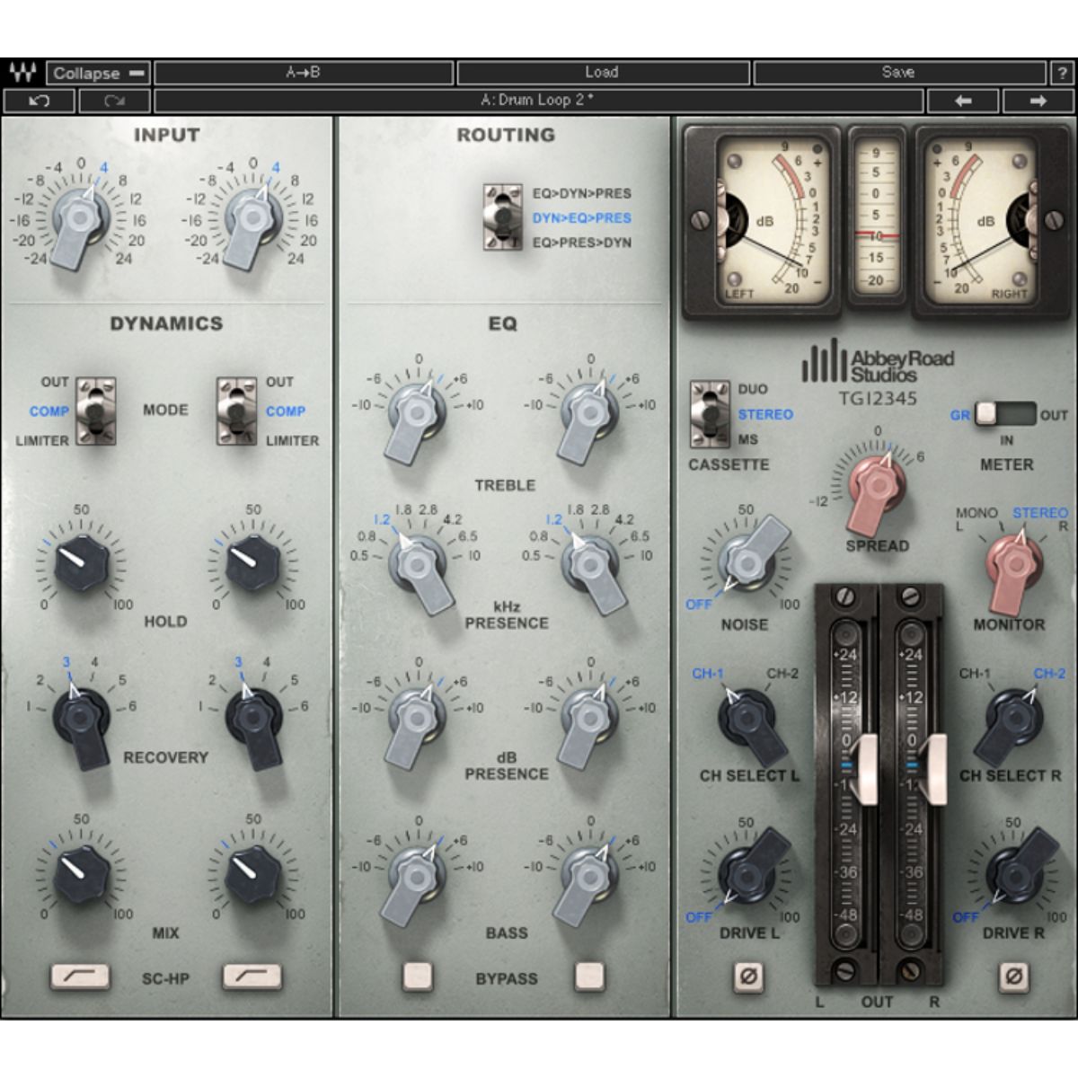 Waves Abbey Road EMI TG12345 Channel Strip Plug-in Wavy Pro Audio