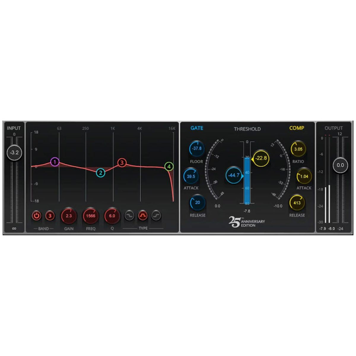 Waves AudioTrack Channel Strip Plug-in Wavy Pro Audio