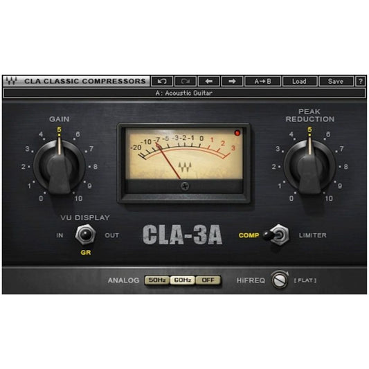 Waves CLA-3A Compressor / Limiter Plug-in Wavy Pro Audio